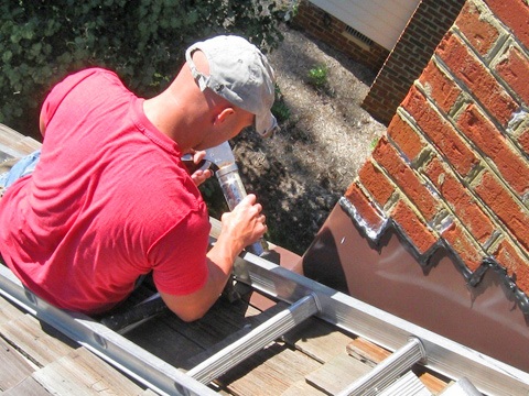 Leaking Chimneys Chimney Leaks Sauard Repairing Leaking Chimney Richmond Va