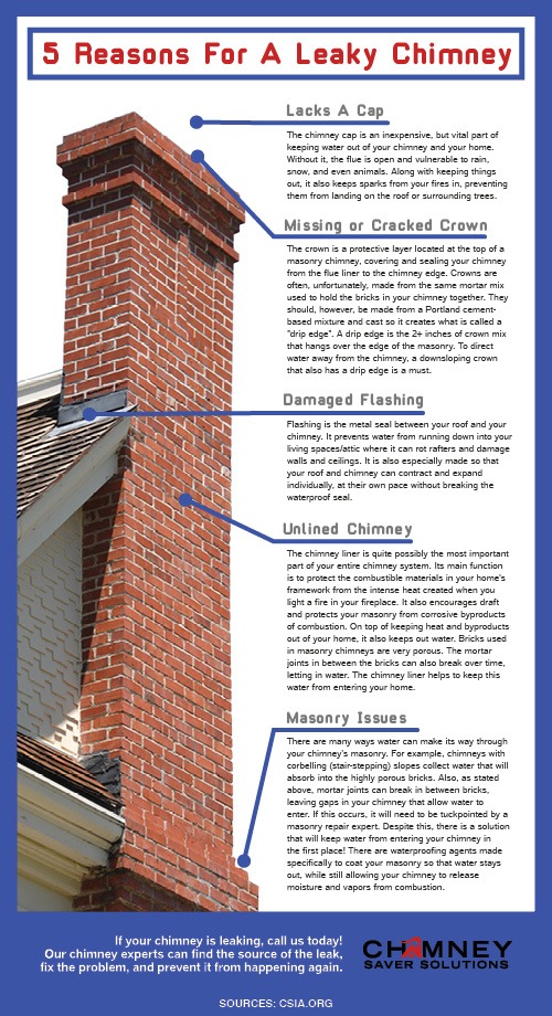 Leaking Chimney 5 Reasons Chimney Repair Services