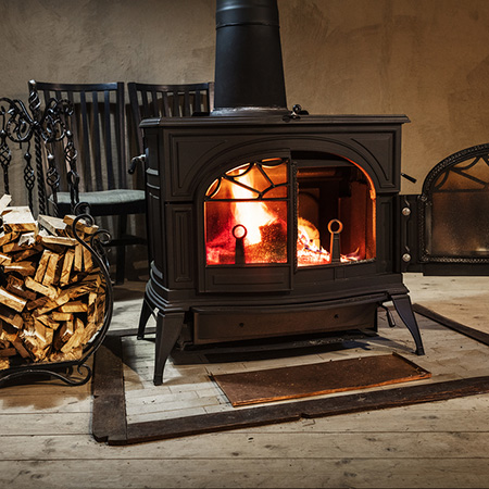 wood-burning fireplace deals