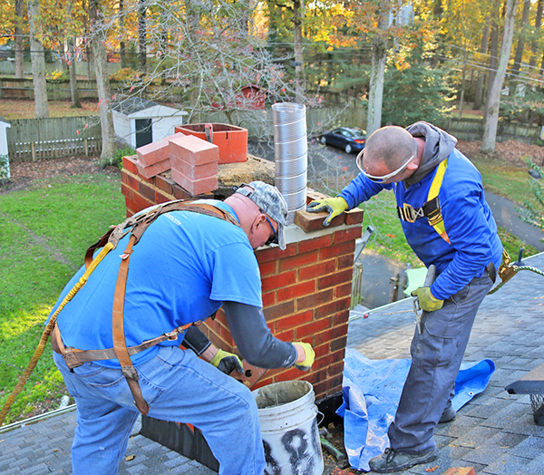 Chimney Repair Richmond VA Masonry Work & Chimney Crowning