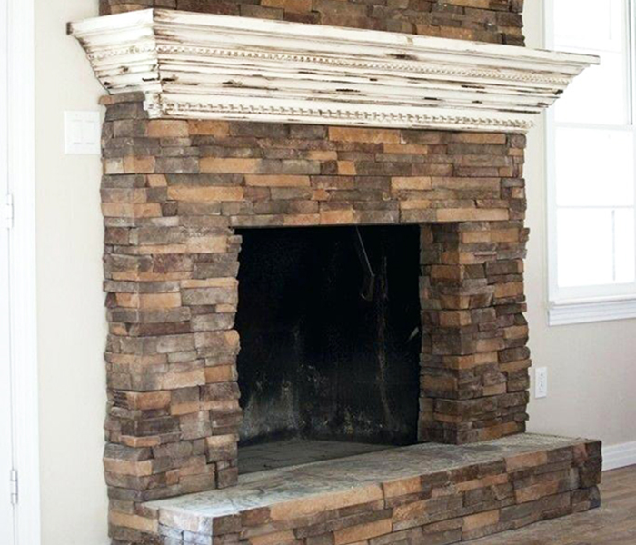 Fireplace Rennovation 001 - Richmond VA - Chimney Saver Solutions