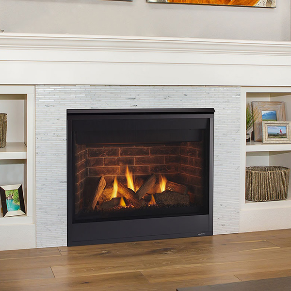prefab gas fireplace install in richmond va