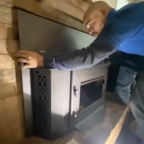 professional fireplace stove installs, midlothian va