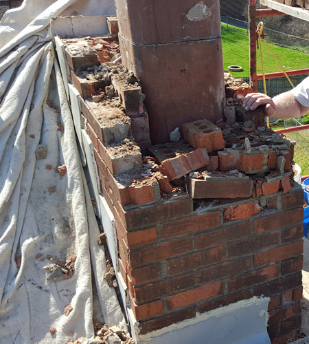 storm damage chimney repairs and services in chesterfield va
