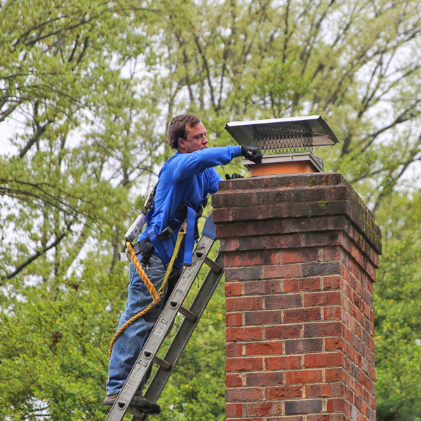 chimney cap install in Richmond VA