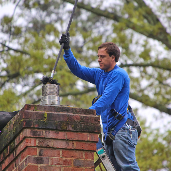 Sweeping and cleaning chimneys in goochand va