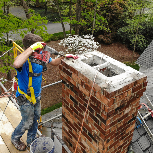 Chimney rebuilding & water damage in Richmond VA