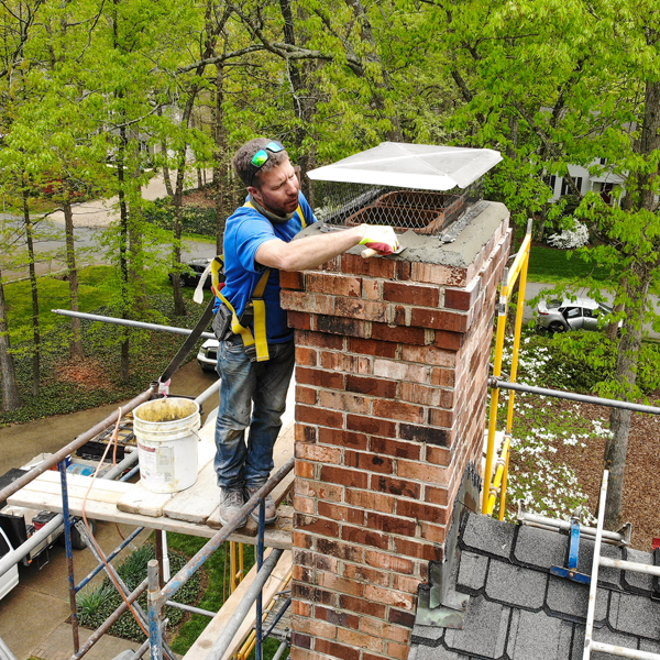 chimney crown repair in Henrico VA