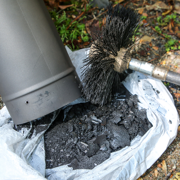 cleaning chimney creosote build-up, fan district va