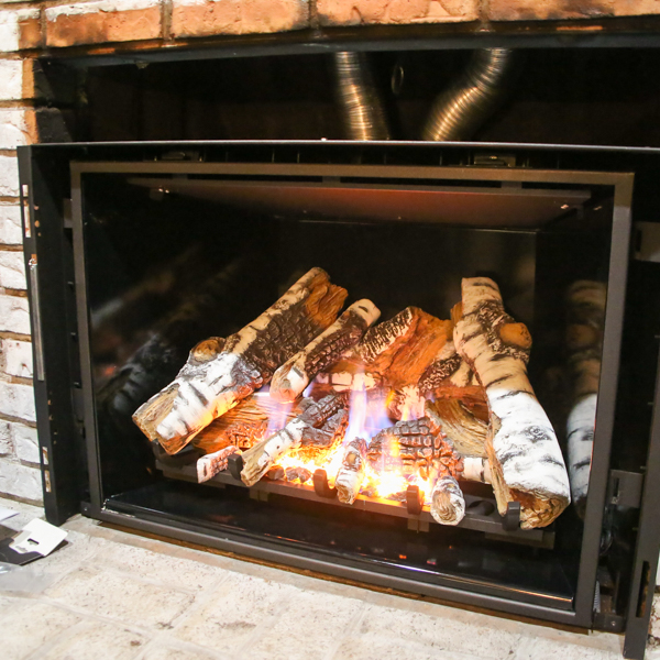 gas fireplace insert installation, midlothian va