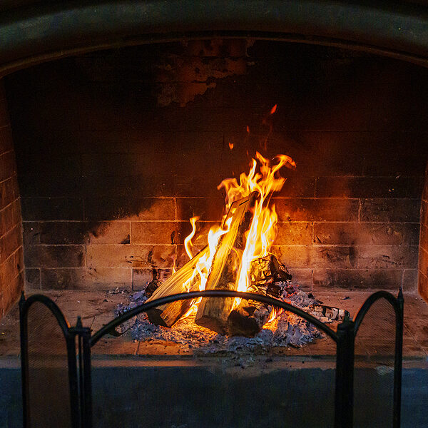 Traditional Masonry Wood Burning Fireplace in Short Pump VA