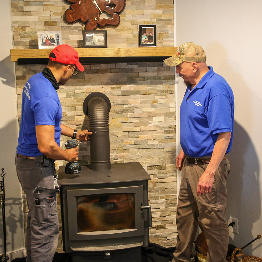 Heating stove installs in Chesterfield VA