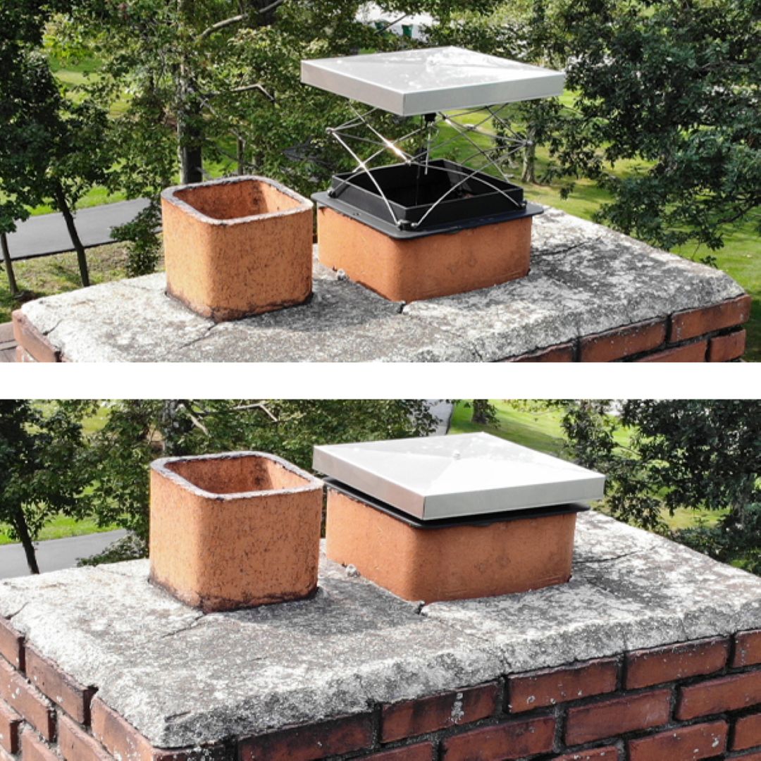 How to use a chimney damper in Richmond, Virginia